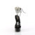 Pleaser DELIGHT-691-2RS Sandales à plateforme Transparent Strass Noir EU-35 / US-5