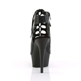Pleaser Bottines DELIGHT-600-20 Noir EU-40/US-10
