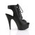 Pleaser Bottines DELIGHT-600-20 Noir EU-35/US-5