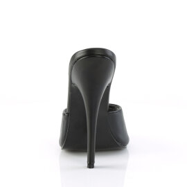Devious DOMINA-101 Mules Similicuir Noir EU-35 / US-5
