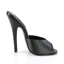 Devious DOMINA-101 Mules Similicuir Noir EU-37 / US-7