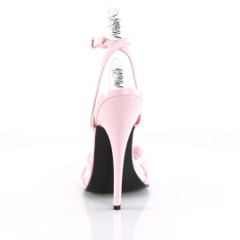 Devious DOMINA-108 Sandales Revêtement laqué Rose pastel EU-39 / US-9