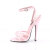 Devious DOMINA-108 Sandales Revêtement laqué Rose pastel EU-39 / US-9