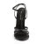 Devious DOMINA-108 Sandales Similicuir Noir EU-44 / US-14