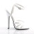 Devious DOMINA-108 Sandales Revêtement laqué Blanc EU-37 / US-7