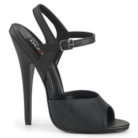 Devious DOMINA-109 Sandales Similicuir Noir EU-41 / US-11