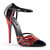 Devious DOMINA-412 Sandales Revêtement laqué Noir EU-35 / US-5