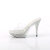 Fabulicious ELEGANT-401 Mules à plateforme Transparent EU-36 / US-6