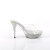 Fabulicious ELEGANT-401 Mules à plateforme Transparent EU-38 / US-8