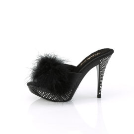 Fabulicious ELEGANT-401F Mules à plateforme Similicuir Noir EU-36 / US-6