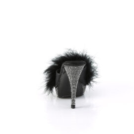 Fabulicious ELEGANT-401F Mules à plateforme Similicuir Noir EU-40 / US-10