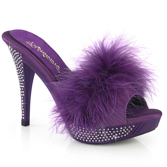 Fabulicious ELEGANT-401F Mules à plateforme Similicuir Lilas EU-37 / US-7