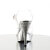 Fabulicious ELEGANT-408 Sandales à plateforme Chrome Transparent Argent EU-38 / US-8