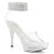 Fabulicious ELEGANT-442 Sandales à plateforme Transparent EU-39 / US-9