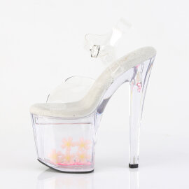 Pleaser ENCHANT-708AQUA-01 Sandales à plateforme Transparent EU-37 / US-7