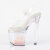 Pleaser ENCHANT-708AQUA-01 Sandales à plateforme Transparent EU-37 / US-7
