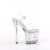 Pleaser ENCHANT-708AQUA-02 Sandales à plateforme Transparent EU-35 / US-5