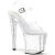 Pleaser ENCHANT-708RS-01 Sandales à plateforme Transparent Strass EU-38 / US-8