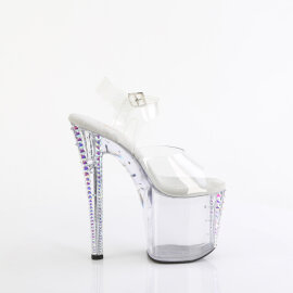 Pleaser ENCHANT-708RS-02 Sandales à plateforme Transparent Strass EU-36 / US-6
