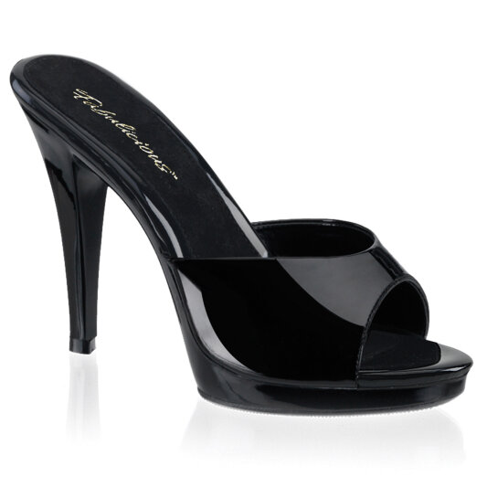 Fabulicious FLAIR-401-2 Mules Noir EU-38 / US-8
