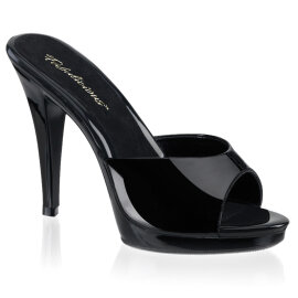 Fabulicious FLAIR-401-2 Mules Noir EU-43 / US-13