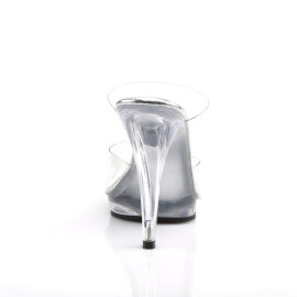 Fabulicious FLAIR-402 Mules Transparent EU-43 / US-13