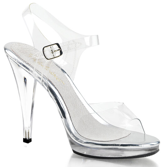 Fabulicious FLAIR-408 Sandales Transparent EU-43 / US-13