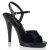 Fabulicious FLAIR-409 Sandales Revêtement laqué Noir EU-40 / US-10