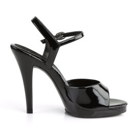 Fabulicious FLAIR-409 Sandales Revêtement laqué Noir EU-41 / US-11