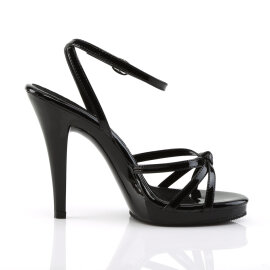 Fabulicious FLAIR-436 Sandales Revêtement laqué Noir EU-42 / US-12