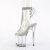 Pleaser FLAMINGO-1018C-2RS Bottines à plateforme Transparent Strass EU-37 / US-7