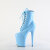 Pleaser FLAMINGO-1020 Bottines à plateforme Revêtement laqué Bleu EU-36 / US-6