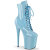 Pleaser FLAMINGO-1020 Bottines à plateforme Revêtement laqué Bleu EU-40 / US-10