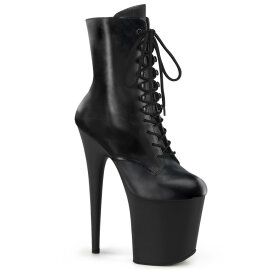 Pleaser FLAMINGO-1020 Bottines à plateforme Cuir...