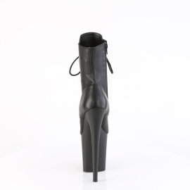 Pleaser FLAMINGO-1020 Bottines à plateforme Cuir Noir EU-42 / US-12