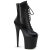 Pleaser FLAMINGO-1020 Bottines à plateforme Cuir Noir EU-42 / US-12