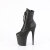 Pleaser FLAMINGO-1020 Bottines à plateforme Cuir Noir EU-42 / US-12