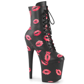 Pleaser FLAMINGO-1020KISSES Bottines à plateforme...