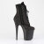 Pleaser FLAMINGO-1020RM Bottines à plateforme Similicuir Strass Maille Noir EU-35 / US-5