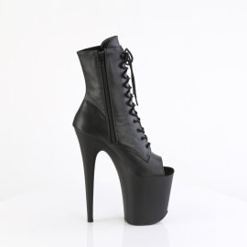 Pleaser FLAMINGO-1021 Bottines à plateforme Similicuir Noir EU-35 / US-5