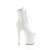 Pleaser FLAMINGO-1021 Bottines à plateforme Similicuir Blanc EU-37 / US-7