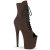 Pleaser FLAMINGO-1021FS Bottines à plateforme Similicuir Marron EU-37 / US-7