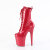 Pleaser FLAMINGO-1040GP Bottines à plateforme Revêtement laqué Paillettes Rose EU-35 / US-5