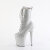 Pleaser FLAMINGO-1040GP Bottines à plateforme Revêtement laqué Paillettes Argent EU-37 / US-7