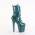 Pleaser FLAMINGO-1040GP Bottines à plateforme Revêtement laqué Paillettes Bleu Vert EU-35 / US-5