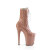 Pleaser FLAMINGO-1040TT Bottines à plateforme Revêtement laqué Beige Blanc EU-38 / US-8