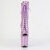 Pleaser FLAMINGO-1041GP Bottines à plateforme Revêtement laqué Paillettes Lilas clair EU-37 / US-7