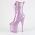 Pleaser FLAMINGO-1041GP Bottines à plateforme Revêtement laqué Paillettes Lilas clair EU-37 / US-7