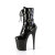 Pleaser FLAMINGO-1043 Bottines à plateforme Velours Noir EU-35 / US-5