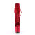 Pleaser FLAMINGO-1045VEL Bottines à plateforme Velours Rouge EU-36 / US-6